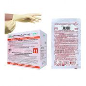 Перчатки хирургические СТЕРИЛЬНЫЕ латексные неопудренные (SFM, Германия) размер 9,0