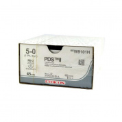 Шовный материал ПДС II 5/0. 45 см. фиолет. Кол. 13 мм. 1/2 Ethicon