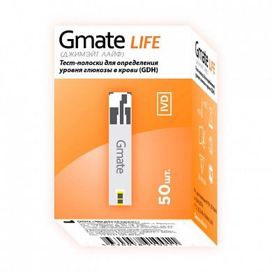 Тест-полоски &amp;amp;amp;quot;Gmate Life&amp;amp;amp;quot; № 50