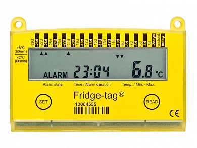 Термоиндикатор Фридж-тэг (+2 ...+8C), Швейцария