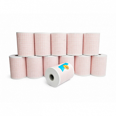 Бумага для ЭКГ «Аксион» 1Т-07 пластиковая втулка 57 мм