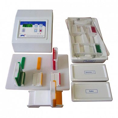 Устройство для электрофореза белков сыворотки крови УЭФ-01, Россия