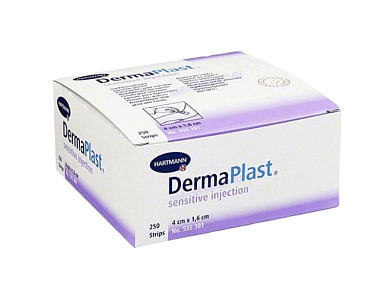 DERMAPLAST injection - Инъекционный пластырь 4 х 1,6 см, 250 шт, Германия