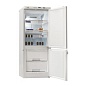 Холодильник комбинированный лабораторный ХЛ-250-1 ПОЗиС (170/80 л) с металлическими дверями и блоком управления БУ-М01