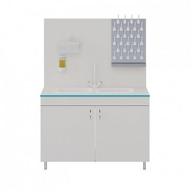 Лабораторный стол-мойка МО НВК 1200 ПП