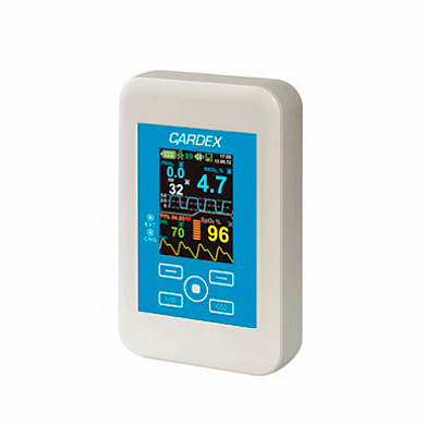 Портативный CO2/SpO2 монитор КАРДЕКС МАР-02, Россия