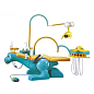 Appollo V - детская стоматологическая установка с нижней подачей инструментов, динозаврик