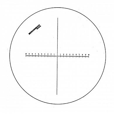 Стекло сменное со шкалой измерения для луп Eschenbach Precision scale magnifiers 115201
