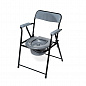 WC600 Кресло-туалет складной, черный (аналог WC eFix)