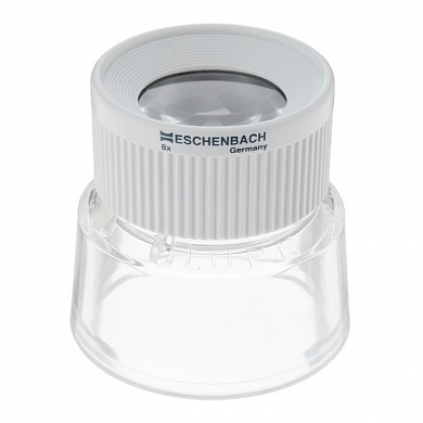 Лупа техническая апланатическая настольная Eschenbach Stand magnifier, диаметр 25 мм, 8.0х, 28.7 дптр