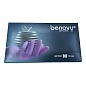 ! Перчатки нитриловые медицинские BENOVY Nitrile MultiColor, сиреневые, размер M, 50 пар в упаковке