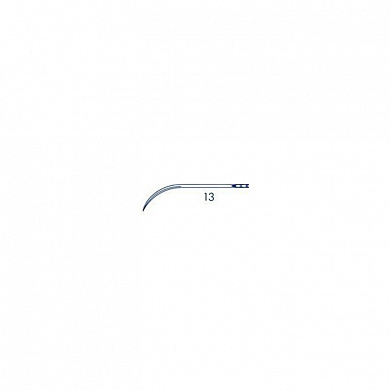 Игла хирургическая 13, серии A-506 полуизогнутая Medicor