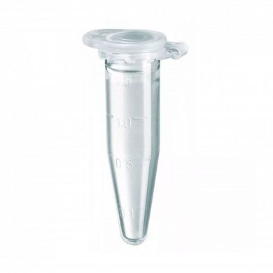 Микропробирка типа Эппендорф 1,5 мл, ПП, градуированная (500 шт/уп) для микроцентрифугирования
