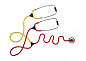 Стетофонендоскоп учебный UNO с 2-мя парами ушных дужек, мембрана и воронка, KaWe
