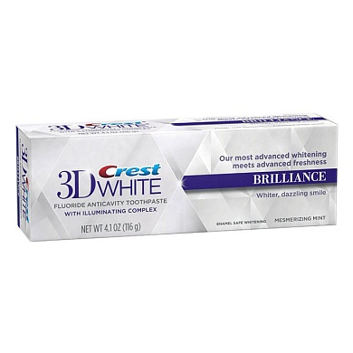 Crest 3D White Brilliance зубная паста 116г Procter&amp;amp;amp;amp;amp;amp;Gamble, США