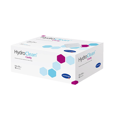 HydroClean plus cavity – Повязки активированные раствором Рингера с ПГМБ, Германия