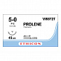 Шовный материал ПРОЛЕН 5/0, 45 см, синий Прайм обр.-реж. 13 мм, 3/8 Ethicon