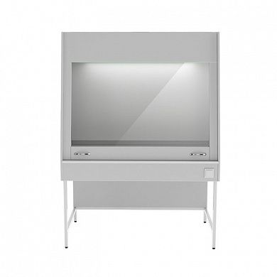 Вытяжной шкаф без тумбы и со столешницей из ЛДСП Теолаб НВ-1500 ШВ-М