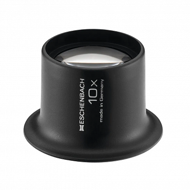 Лупа техническая часовая асферическая Eschenbach Watchmaker's magnififers, диаметр 25 мм, 10.0х, 40.0 дптр