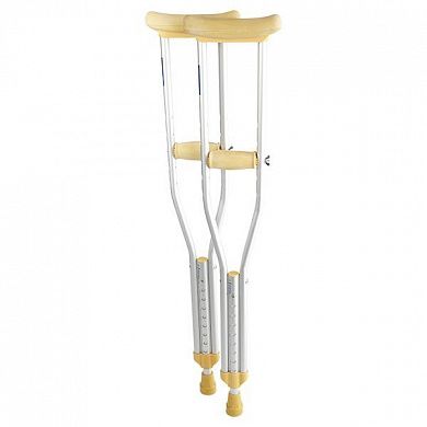 10022 Костыли подмышечные, средние (рост 155-180 см)