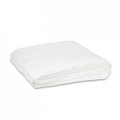 Полотенце спанлейс Комфорт белый 45 х 90 см, 50 шт / упак, поштучно, Россия