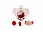 Анатомическая модель женского таза с мышцами и органами