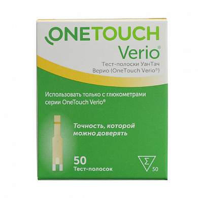 Тест-полоски УанТач Верио (OneTouch Verio) №100