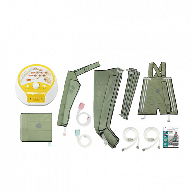 WelbuTech Seven Liner Zam-200 Аппарат для лимфодренажа, прессотерапии, массажа (максимальный комплект), размер XL (новый тип стопы)