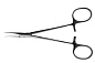 Зажим микроартериальный прямой, Крайл, 143 мм (матир.) (аналог З-62-1)