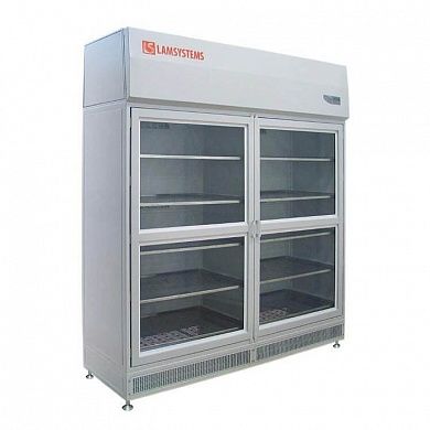 Шкаф стерильного хранения с распашными дверями и лампами УФО для фармацевтических производств (КД 442.180.30)