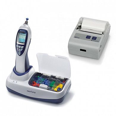 Импедансометр EasyTymp Basic Version с подставкой с ушными насадками и с беспроводным принтером MAICO, Германия