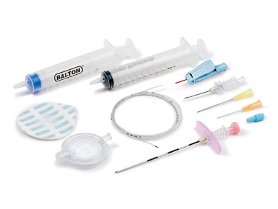 Комплект для эпидуральной анестезии расширенный, игла - 17G, Balton Польша 