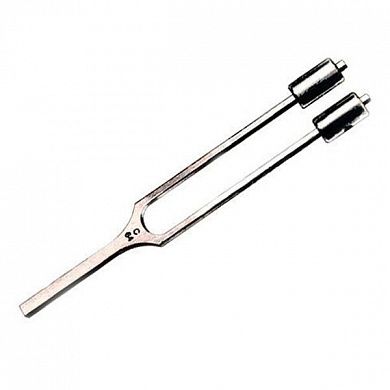 Камертон алюминиевый Surgicon C 64, с грузиками, Пакистан