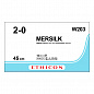 Шовный материал ШЕЛК 2/0. 17х45 см. черный лигатура Ethicon