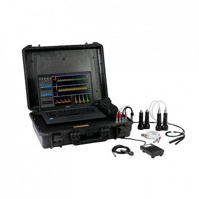 «Комплексмед», исполнение 1.2 - анализатор ультразвуковой допплеровский скорости кровотока одноканальный, с функцией эхоэнцефалографа, переносной в чемодане (кейсе)