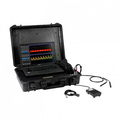 «Комплексмед», исполнение 1.2 - анализатор ультразвуковой допплеровский скорости кровотока двухканальный, без функции эхоэнцефалографа, переносной в чемодане (кейсе)