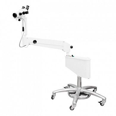 Кольпоскоп модульный бинокулярный КМ-2 со светодиодным источником света (пять ступеней увеличения) на пантографе