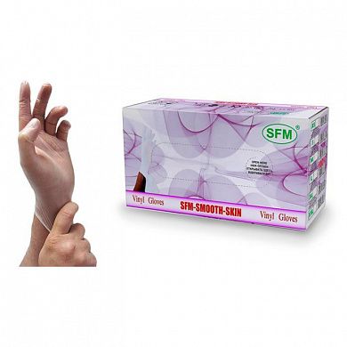 Перчатки ВИНИЛОВЫЕ  (SFM, Германия) размер M