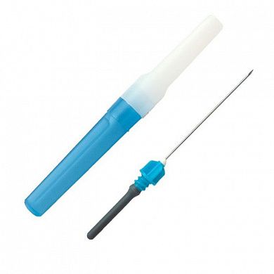 Игла двусторонняя стандартная, 23G*1 12&amp;amp;amp;amp;amp;amp;amp;amp;amp;amp;quot; 0,6 мм 38 мм голубая (арт 592123380), Китай