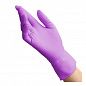 ! Перчатки нитриловые медицинские BENOVY Nitrile MultiColor, сиреневые, размер XL, 50 пар в упаковке