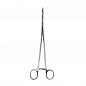 Зажим жесткий для влагалищных операций, изогнутый, №1, 219 мм. Surgiwell