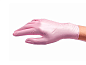 Перчатки нитриловые BENOVY, перламутрово-розовые, размер XS, 50 пар в упаковке
