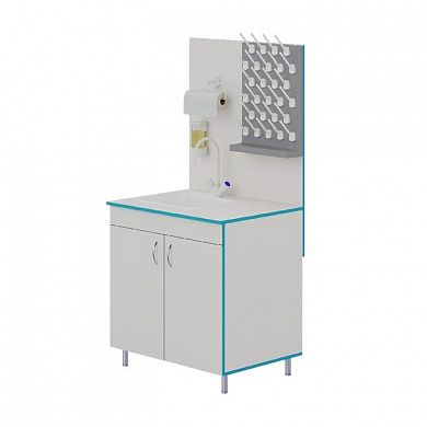 Лабораторный стол-мойка МО НВК 800 ПП