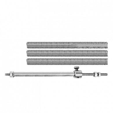 Стержни дистракционные, резьбовые, телескопические для cкелетного вытяжения Илизарова, Россия