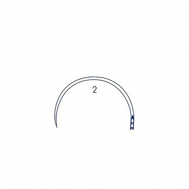 Игла хирургическая 2, серии PD-544 изогнутая 5/8 окружности Medicor