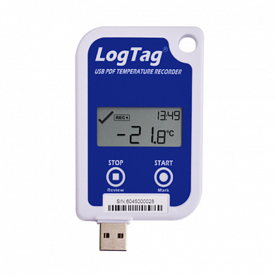 Термоиндикатор регистрирующий многоразовый LogTag ЮТРИД-16 USB (168 дней, -30...+60ºС)