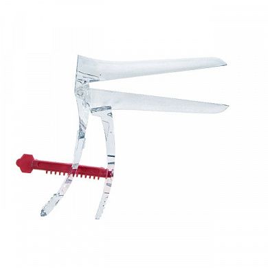 Зеркало гинекологическое по Куско стерильное прозрачное с поворотным фиксатором размер 1