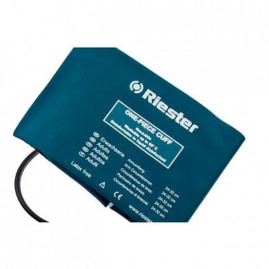 Манжета подростковая, дезинфицируемаядля, обхвата руки  17-24 см (размер 42-13 см), 1 шланг, Riester