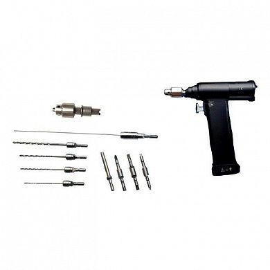 Дрель электрическая травматологическая ДЭТ-01 с набором насадок для остеосинтеза, Россия