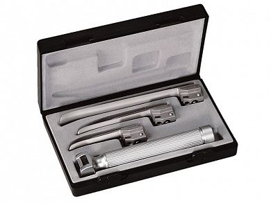 Ri-standard Miller baby baby набор ларингоскопов №0,1,2, аккум. рук.10680+10700 Riester